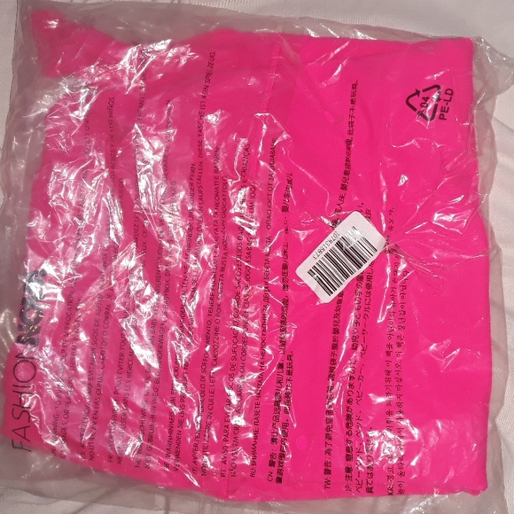 Fashion Nova XL neon pink swimsuit - Picture 2 of 5
